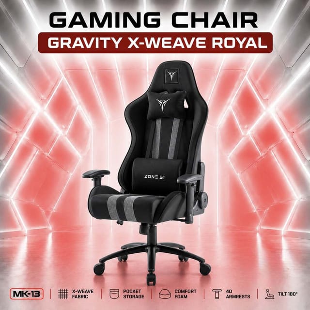Игровое кресло GRAVITY X-Weave Royal