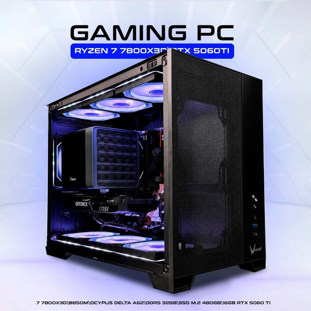 Игровой компьютер Алмаз: i5-13400F, RTX 5070 12Gb